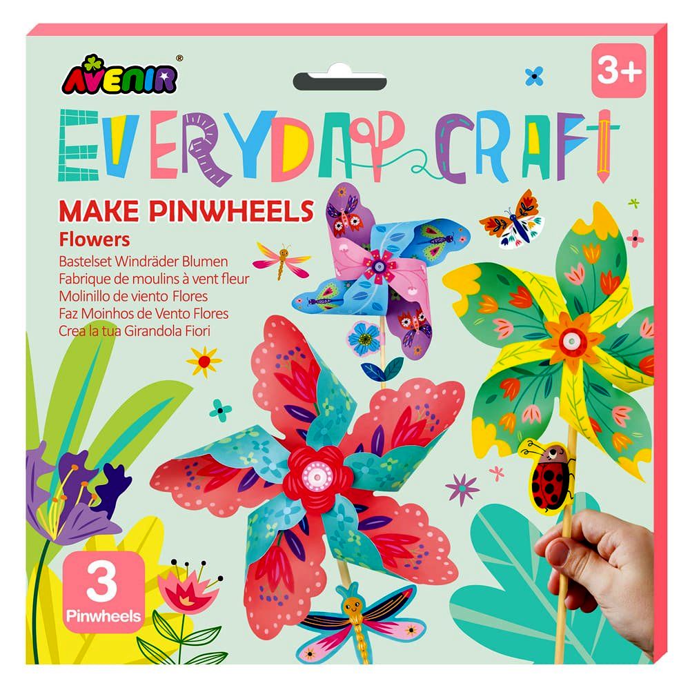Everyday Craft Make Pinwheel Flowers Avenir
