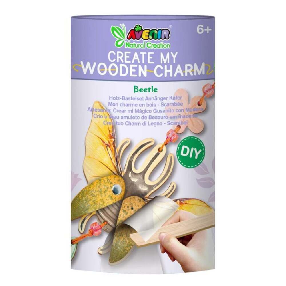 Create My Wooden Charm Beetle Avenir