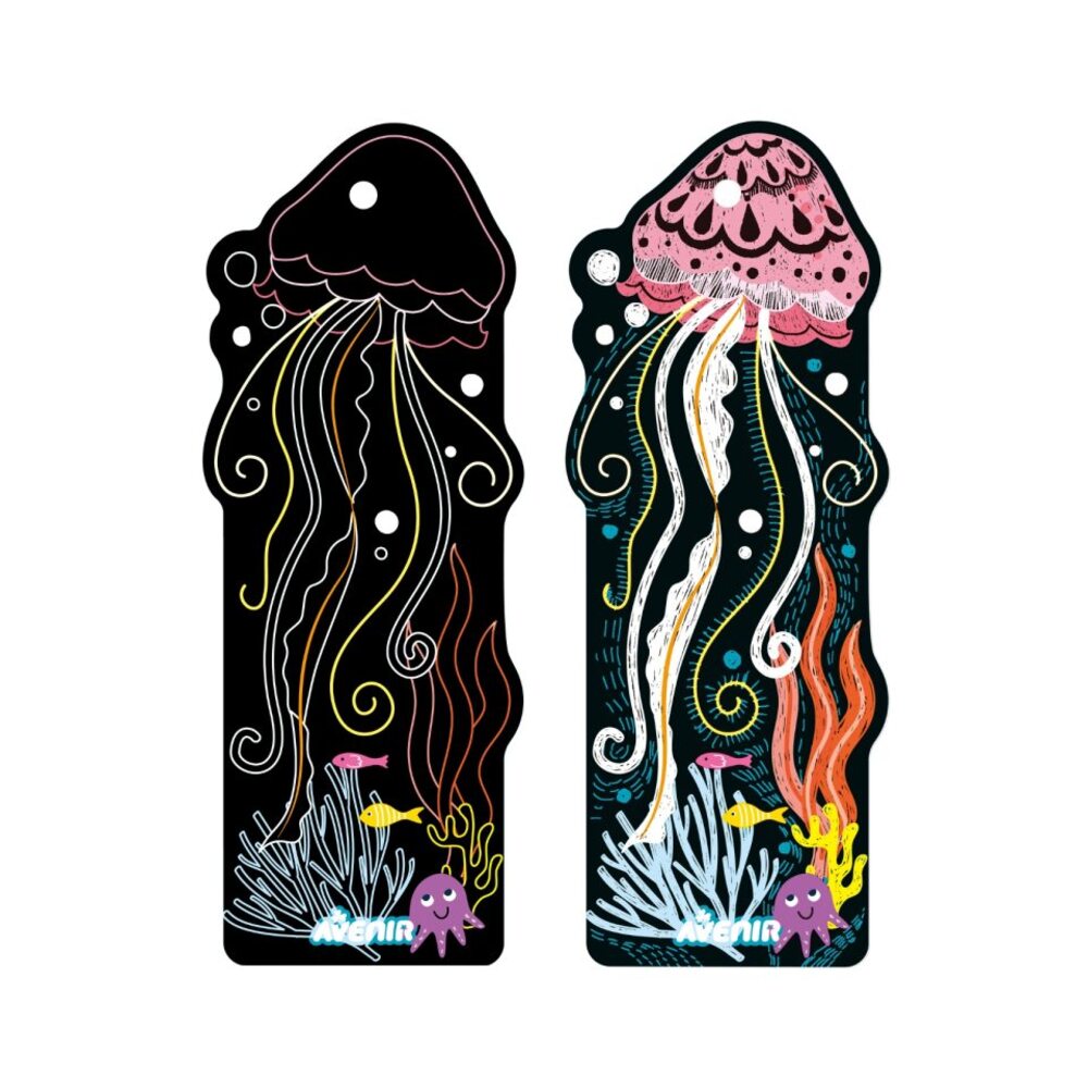 Scratch Sea Animal Bookmarks Avenir
