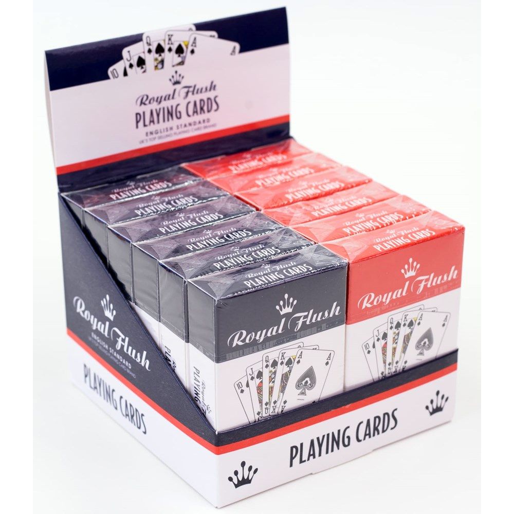 Royal Flush Cards Assortment (12) - Playing Cards