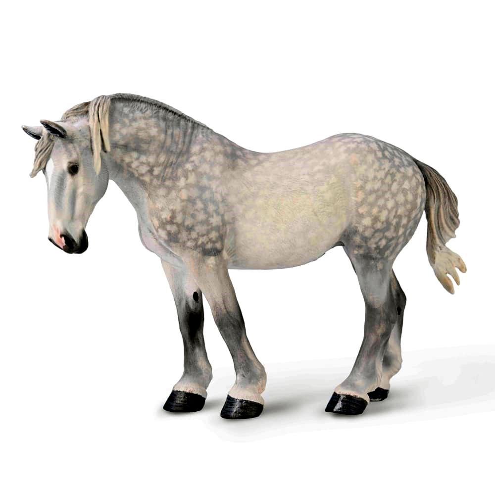 Percheron Mare Figurine Dappled Grey CollectA XL