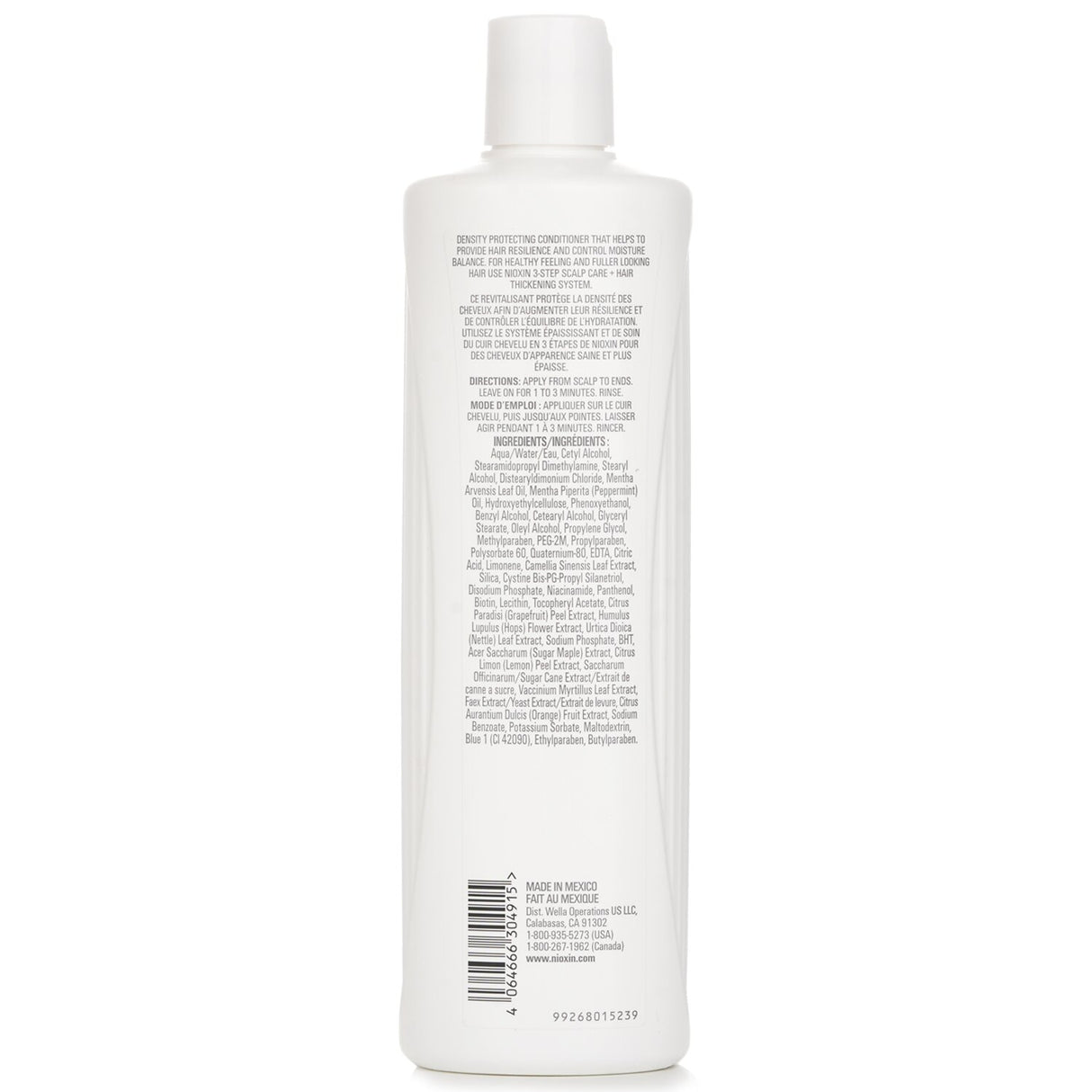 Nioxin Density System 1 Scalp Therapy Conditioner (Natural Hair, Light Thinning)