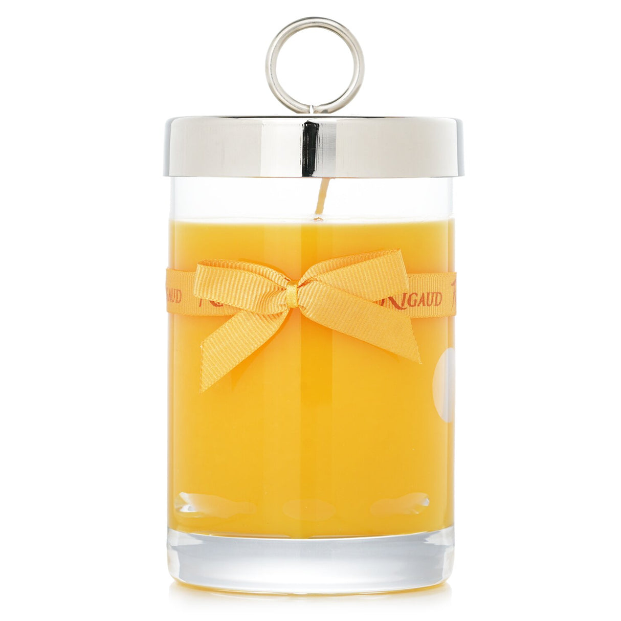 Rigaud # Tournesol scented candle in elegant glass, mango & passion fruit fragrance, 90-hour burn time, hand-made in France.
