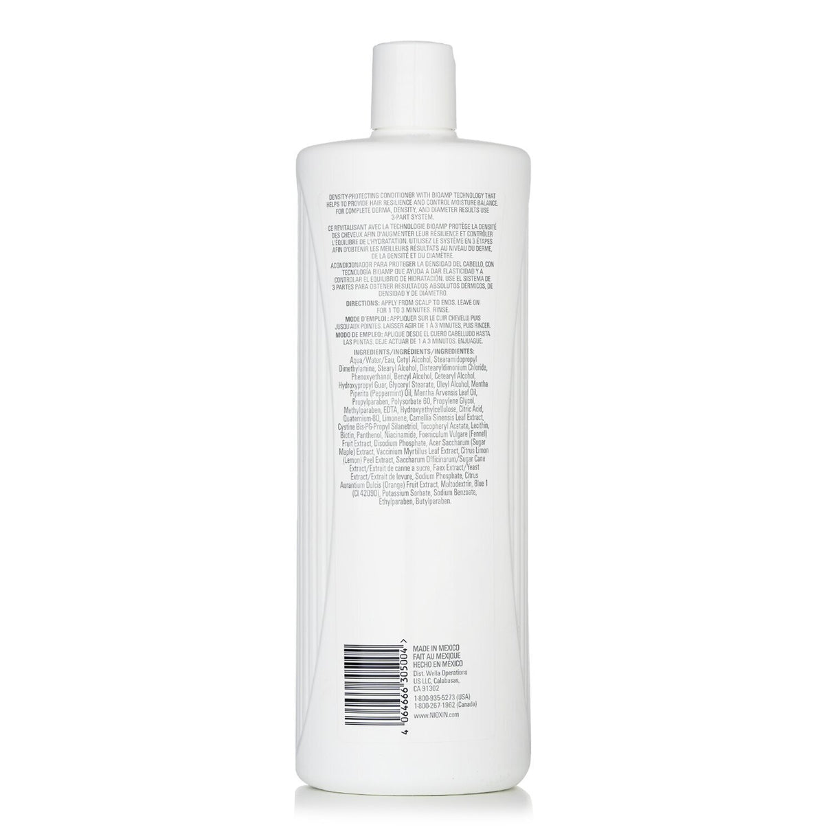Nioxin - Density System 4 Scalp Therapy Conditioner (Colored Hair, Progressed Th