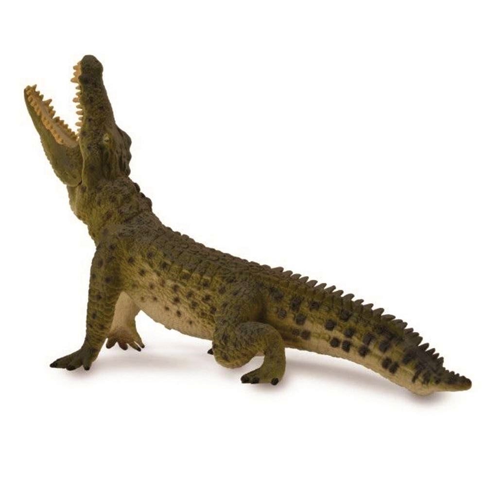 Nile Crocodile Leaping W/ Moveable Jaw Figurine CollectA XL