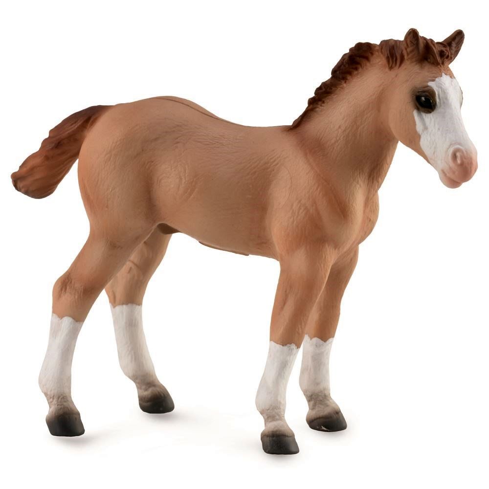 Quarter Horse Foal Red Dun Figurine CollectA M
