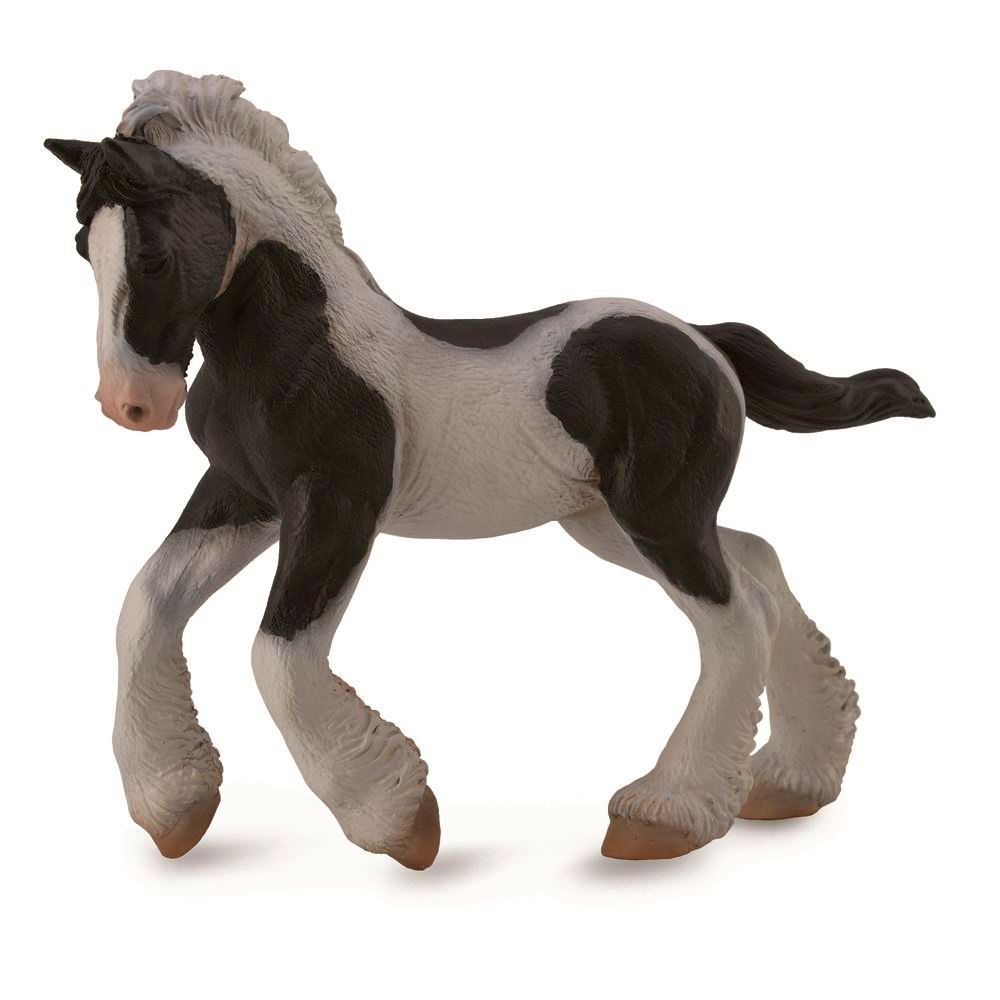 Gypsy Foal Black & White Piebald Figurine CollectA M