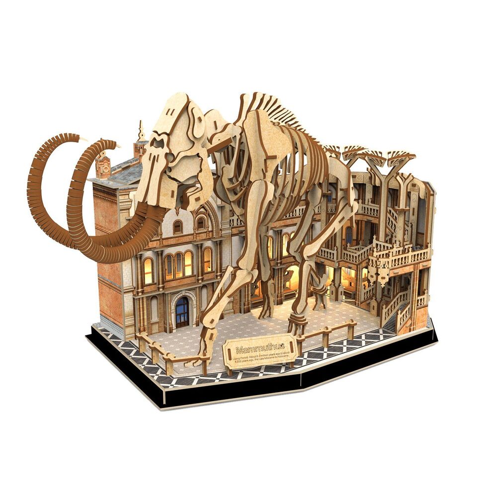 Cubic Fun - 3D Puzzle - Natural Museum Mammoth