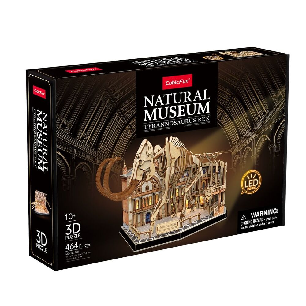 Cubic Fun - 3D Puzzle - Natural Museum Mammoth