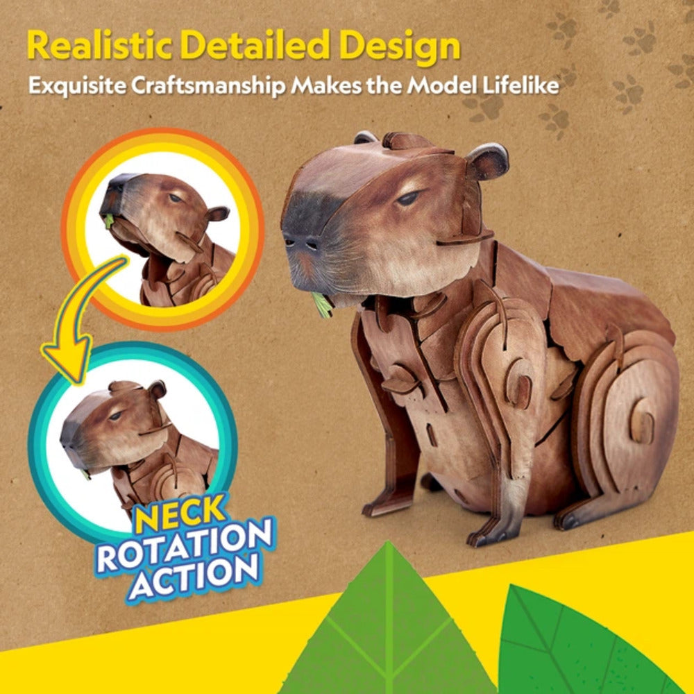 Really Wild Animals Capybara 3D Puzzle CubicFun