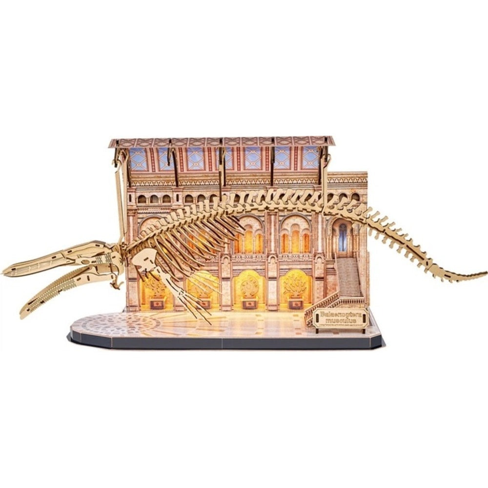 Natural Museum Blue Whale 3D Puzzle CubicFun