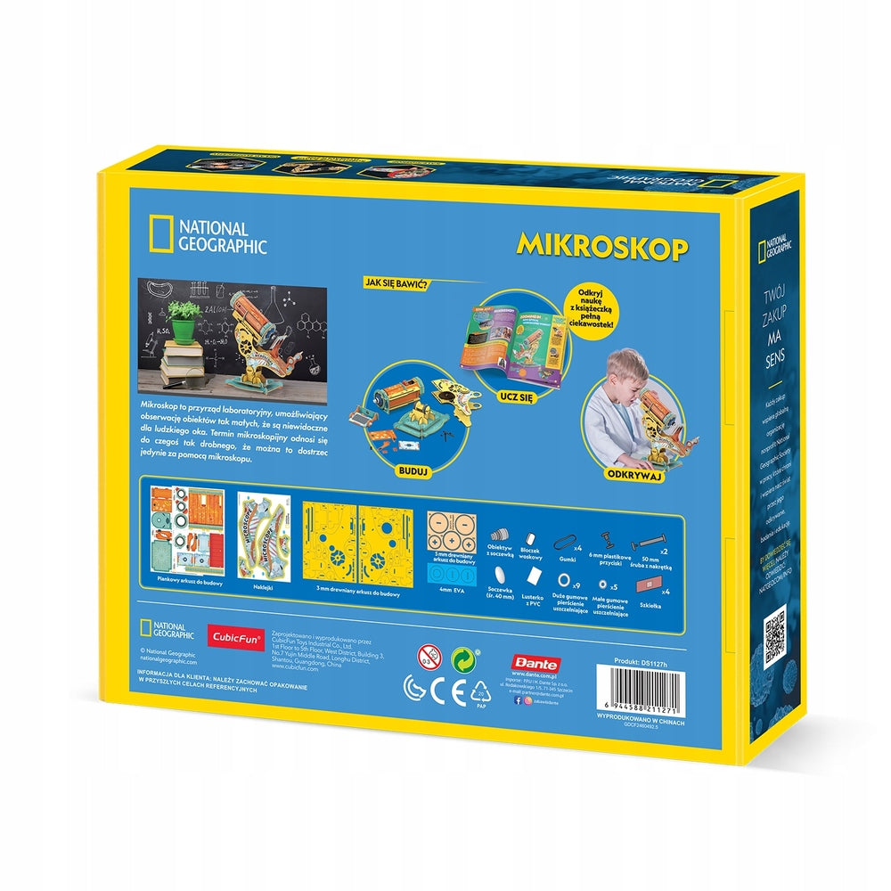 Microscope 3D Puzzle CubicFun