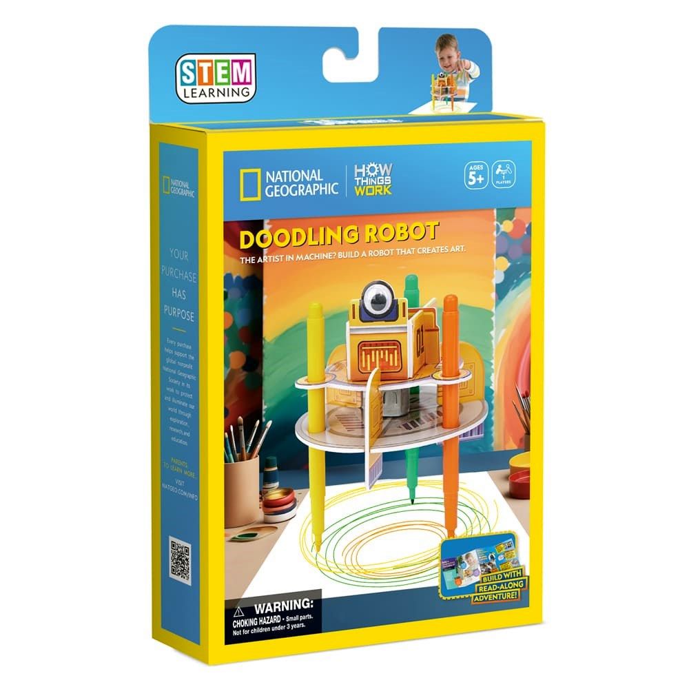 Doodling Robot 3D Puzzle CubicFun