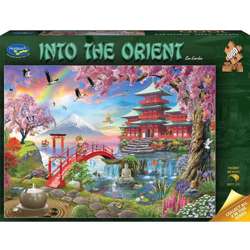 Into the Orient Zen Garden Holdson 1000pc Jigsaw Puzzle