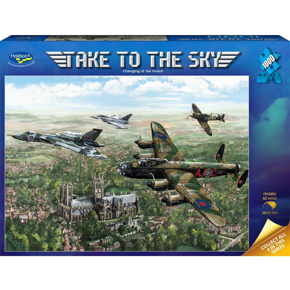 Take to the Sky Changing of the Guard Holdson 1000pc Jigsaw Puzzle