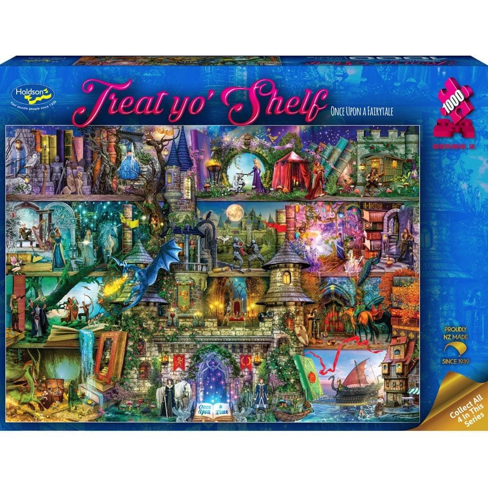 Treat Yo' Shelf S2 Once Upon A Fairy Holdson 1000pc Jigsaw Puzzle