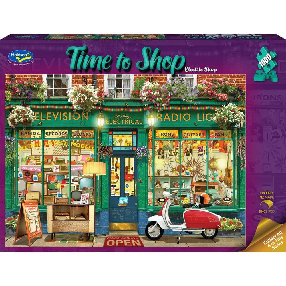 Time to Shop Electric Shop Holdson 1000pc Jigsaw Puzzle