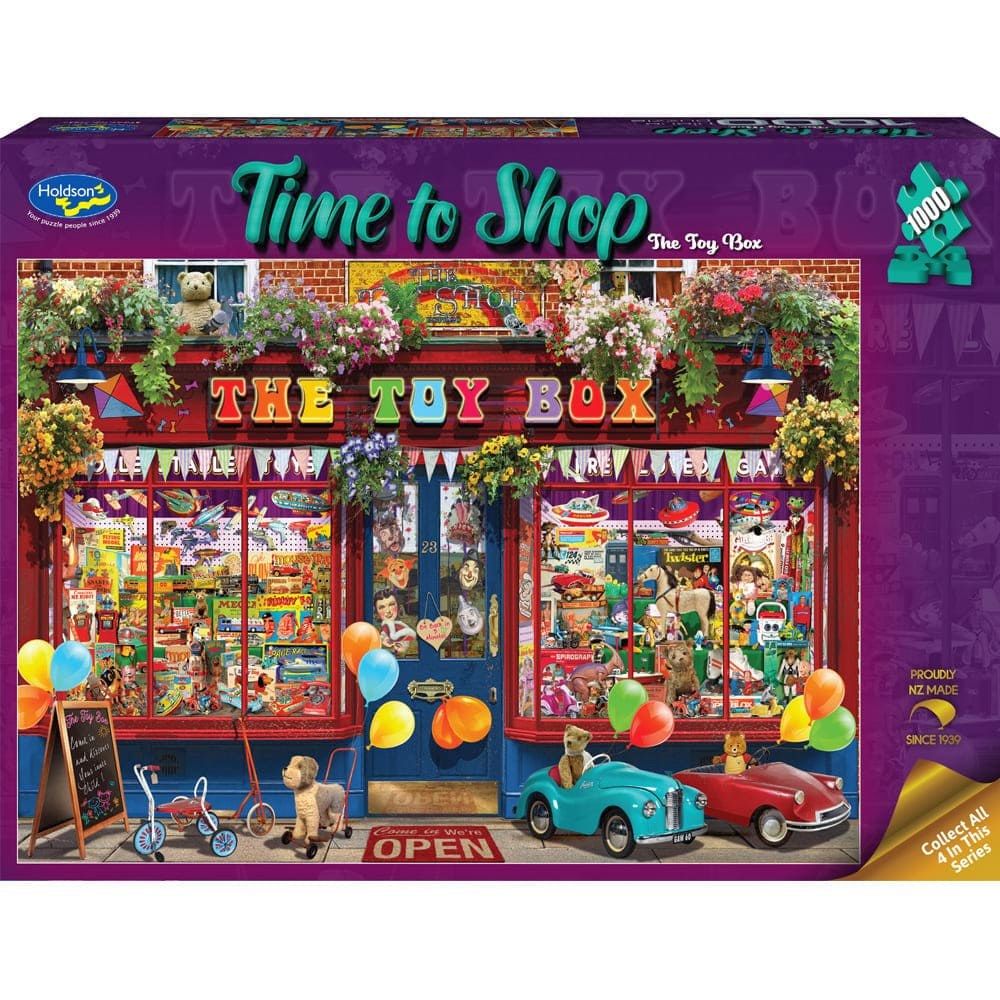 Time to Shop the Toy Box Holdson 1000pc Jigsaw Puzzle