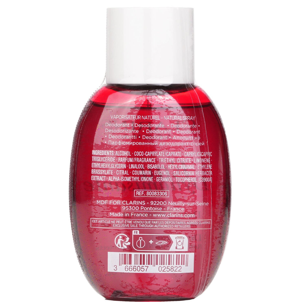 Clarins - Eau Dynamisante Deodorant Spray - 100ml/3.3oz