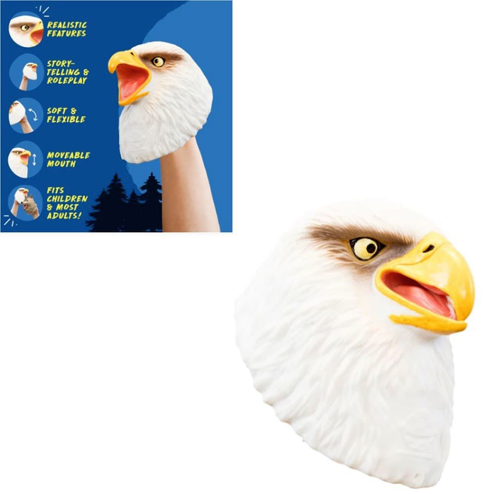 Kid Antics - Wild Thingz Hand Puppet - White Eagle