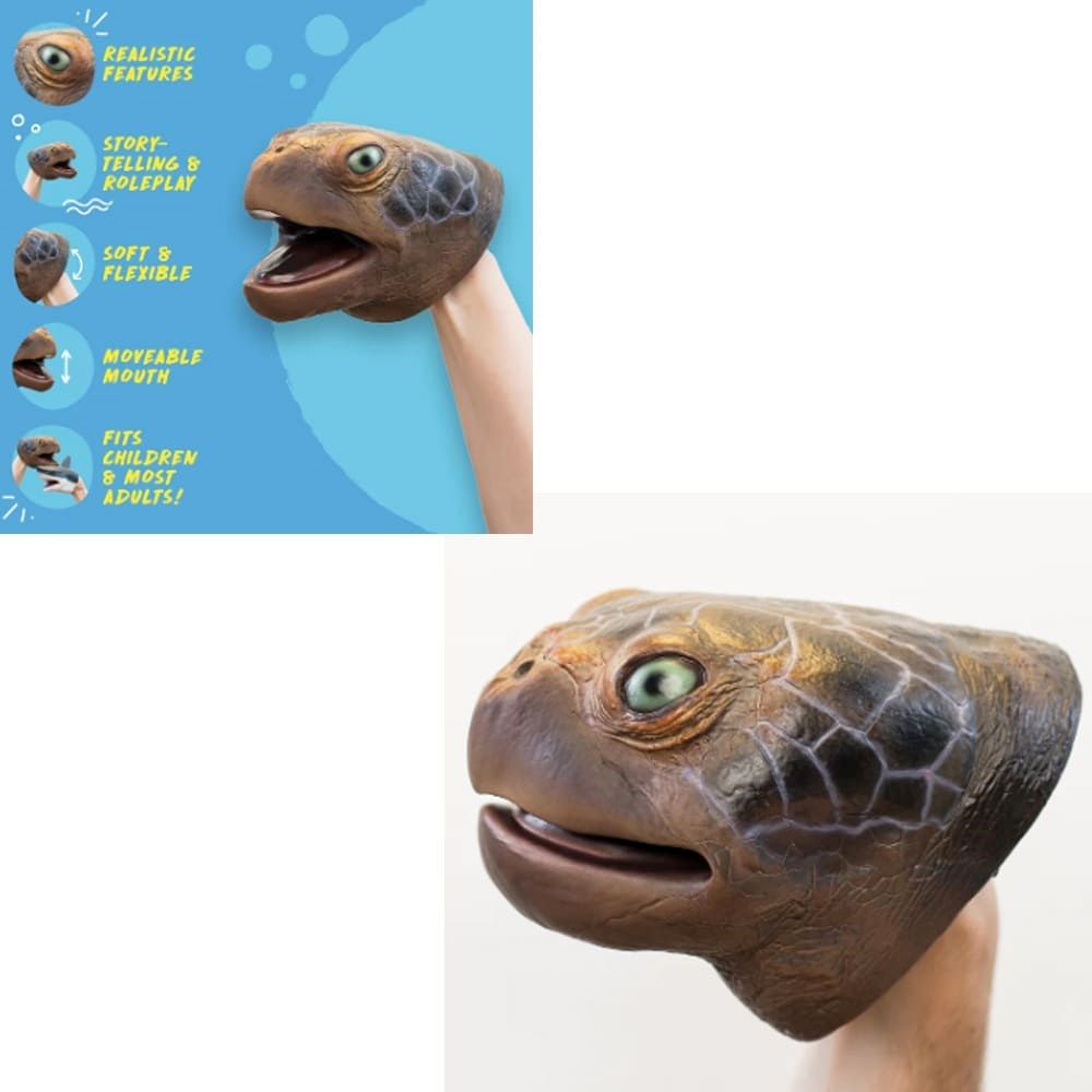 Kid Antics - Wild Thingz Hand Puppet - Sea Turtle
