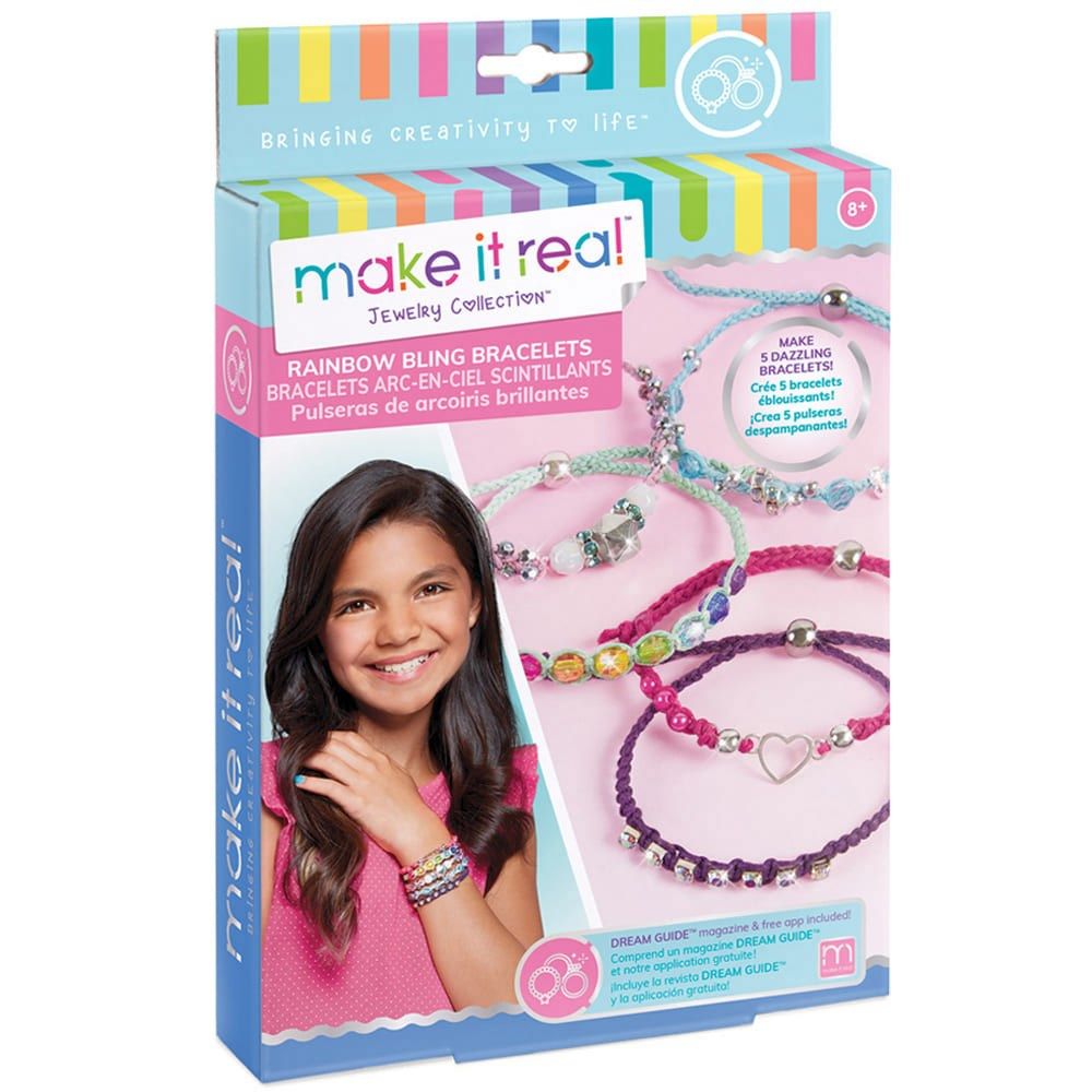 Make It Real Charm Bracelets Rainbow Bling