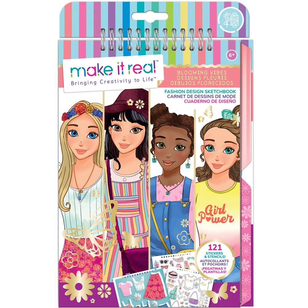 Make It Real Blooming Vibes Sketchbook