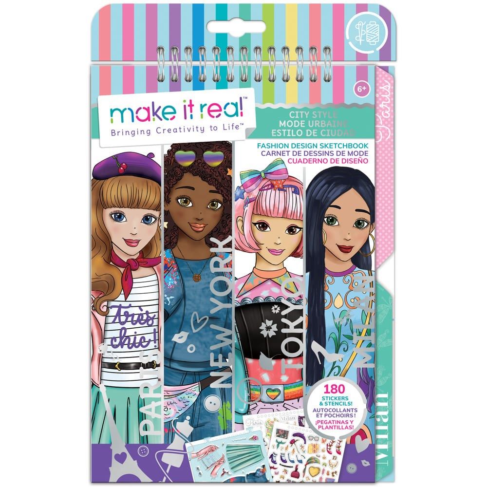 Make It Real City Style Sketchbook
