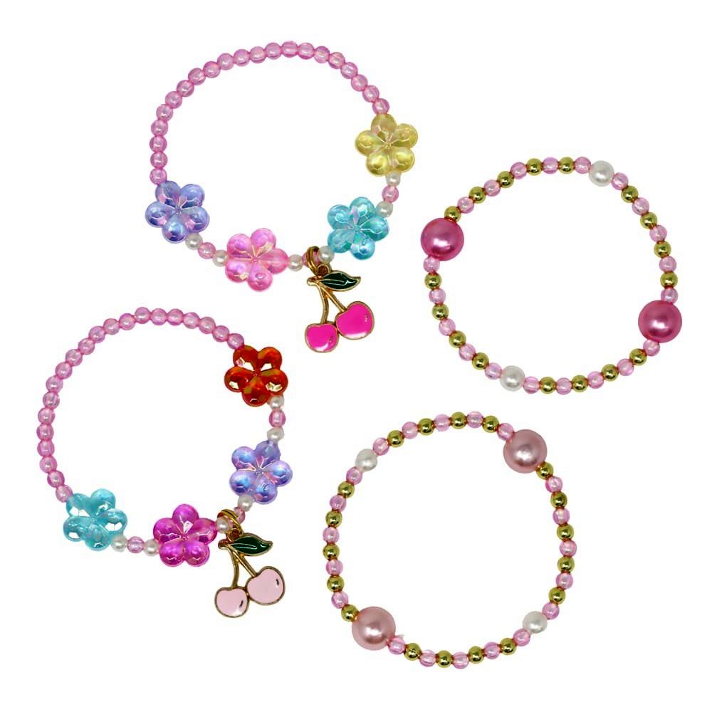 Pink Poppy BFF Cherry Friendship Bracelet Set - Toy Vehicle