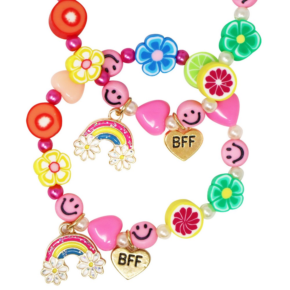 Pink Poppy BFF Bracelets Set