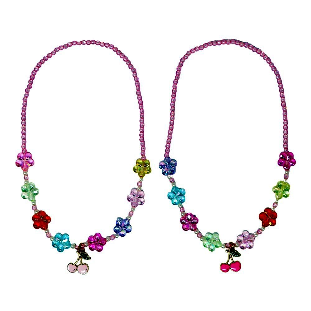 Pink Poppy BFF Cherry Friendship Necklace Set - Toy Vehicle