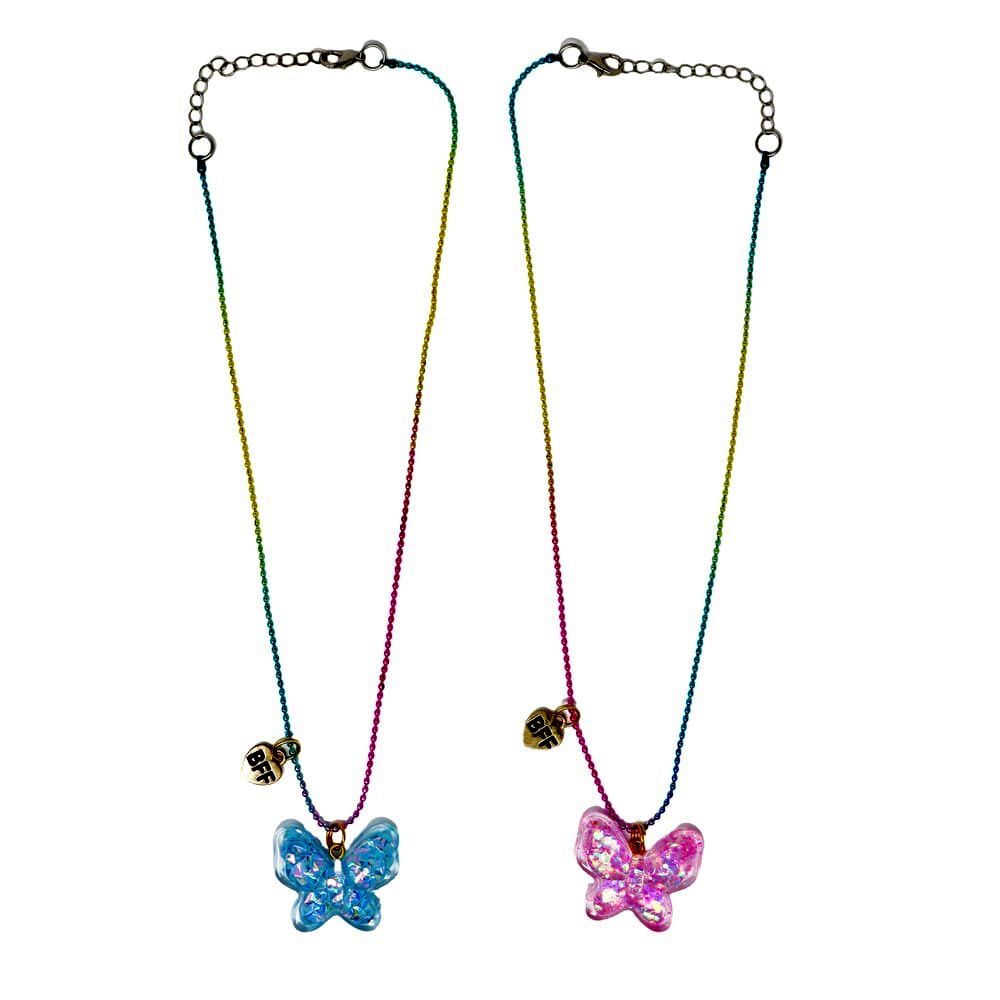 Pink Poppy BFF Twinkle Butterfly Necklace Set - Toy Vehicle