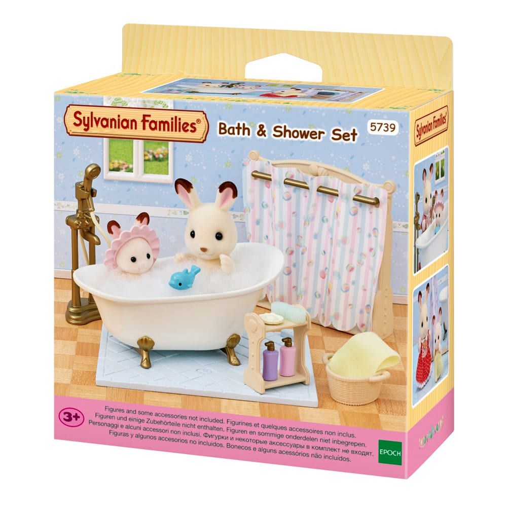Sylvanian Families - Bath & Shower Set - Action Figure