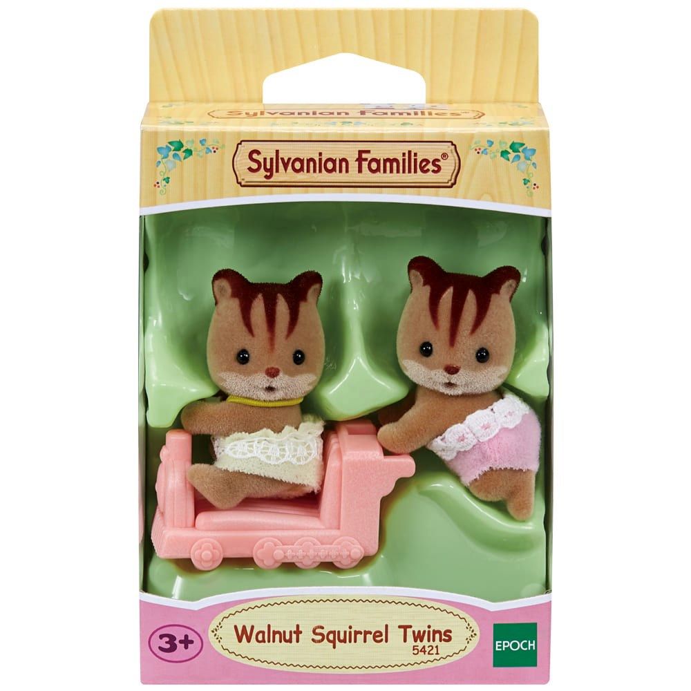 Sylvanian Families - Walnut Squirrel Twins - Action Figure