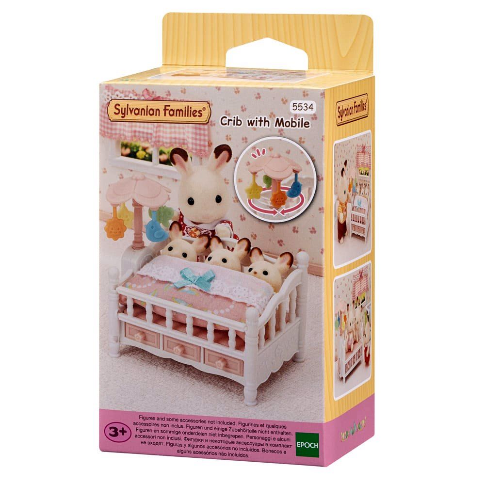 Sylvanian Families - Crib w/ Mobile - Action Figure
