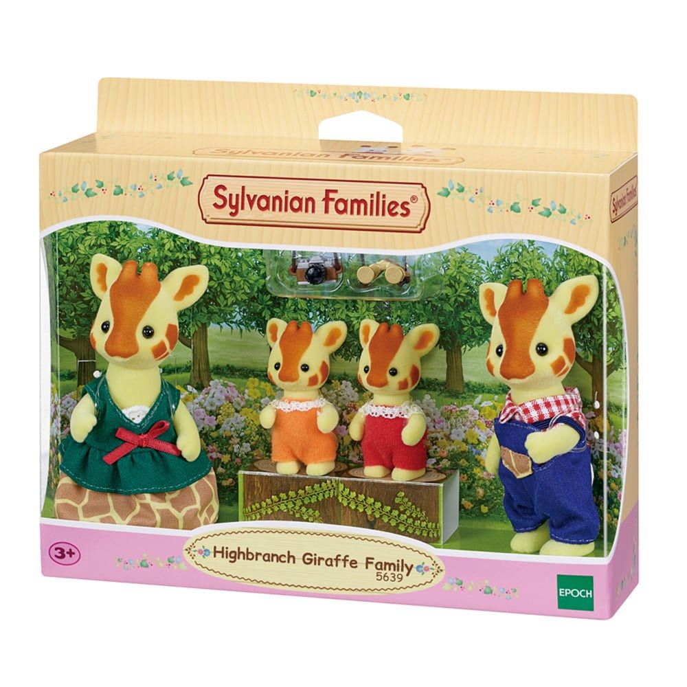 Sylvanian Families - Highbranch Giraffe Family - Toy Vehicle