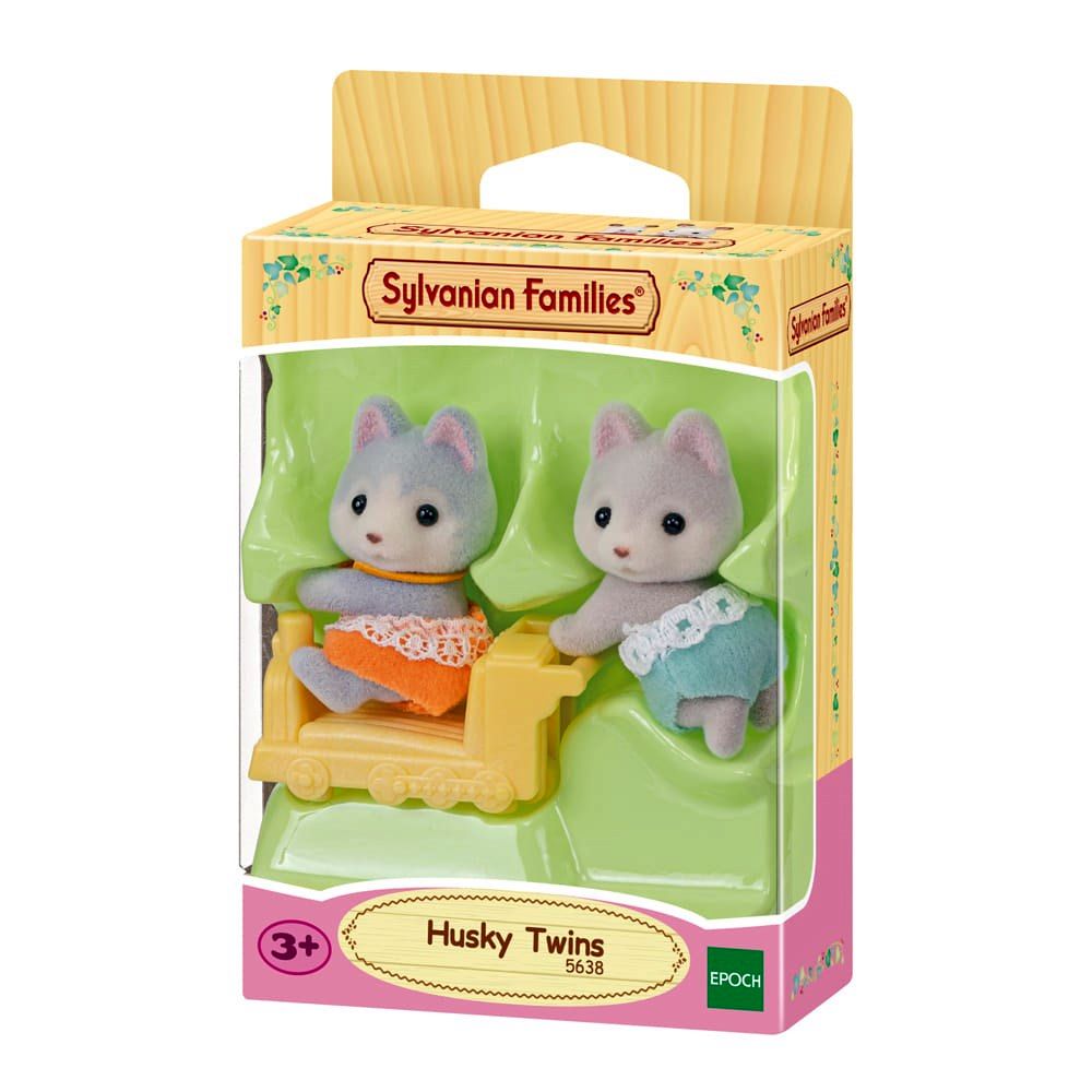 Sylvanian Families - Husky Twins - Action Figure
