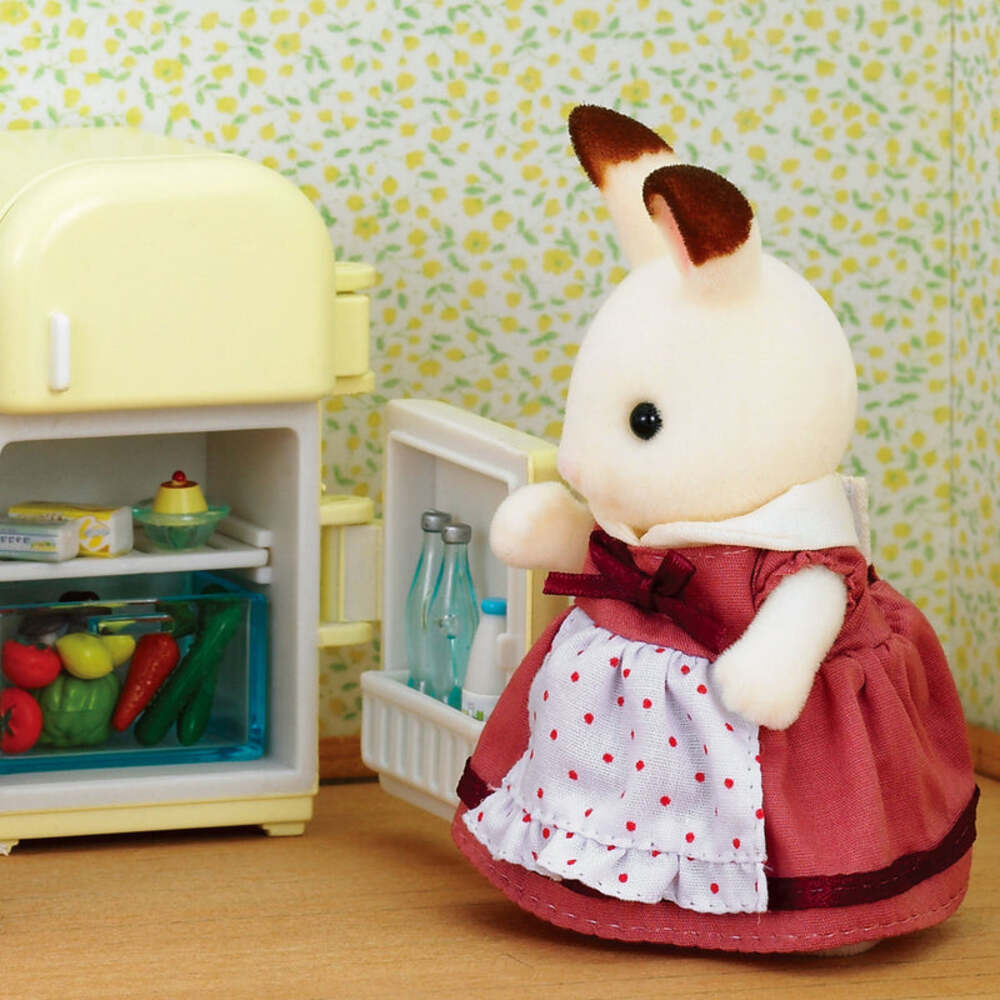 Sylvanian Families - Chocolate Rabbit Mother Set - Toy Vehicle