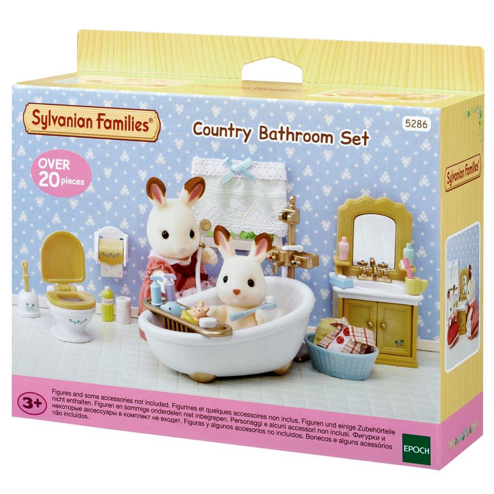 Sylvanian Families - Country Bathroom Set - Action Figure