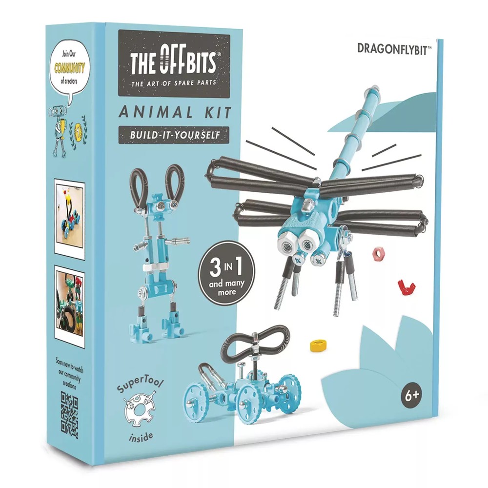 The Off Bits - Animals - DragonflyBit - Craft Kit