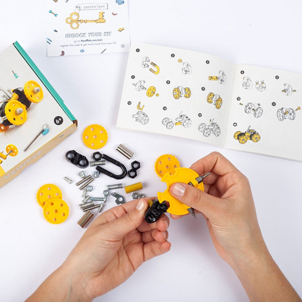 The Off Bits - Vehicles - BlazeBit - Craft Kit