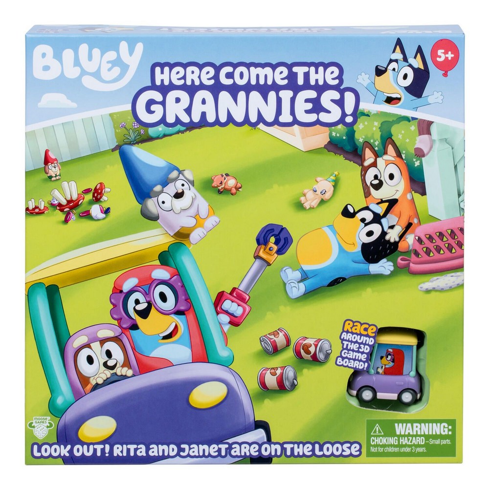 Bluey Here Come The Grannies Game - Board Game