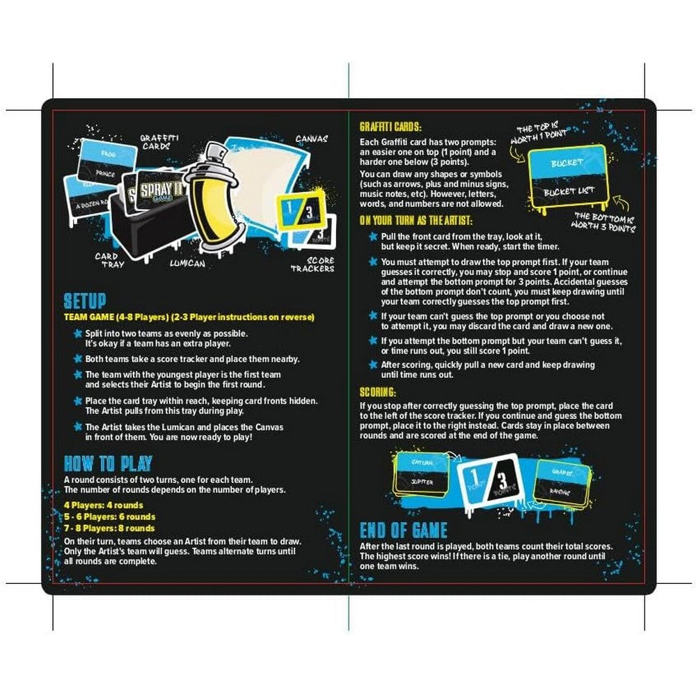 Spray It! Game - Board Game