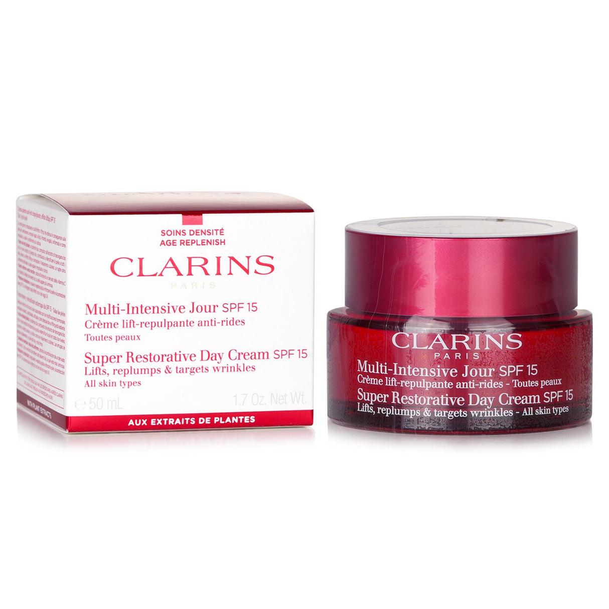 Clarins - Multi Intensive Jour Super Restorative Day Cream SPF 15 - 50ml / 1.7o