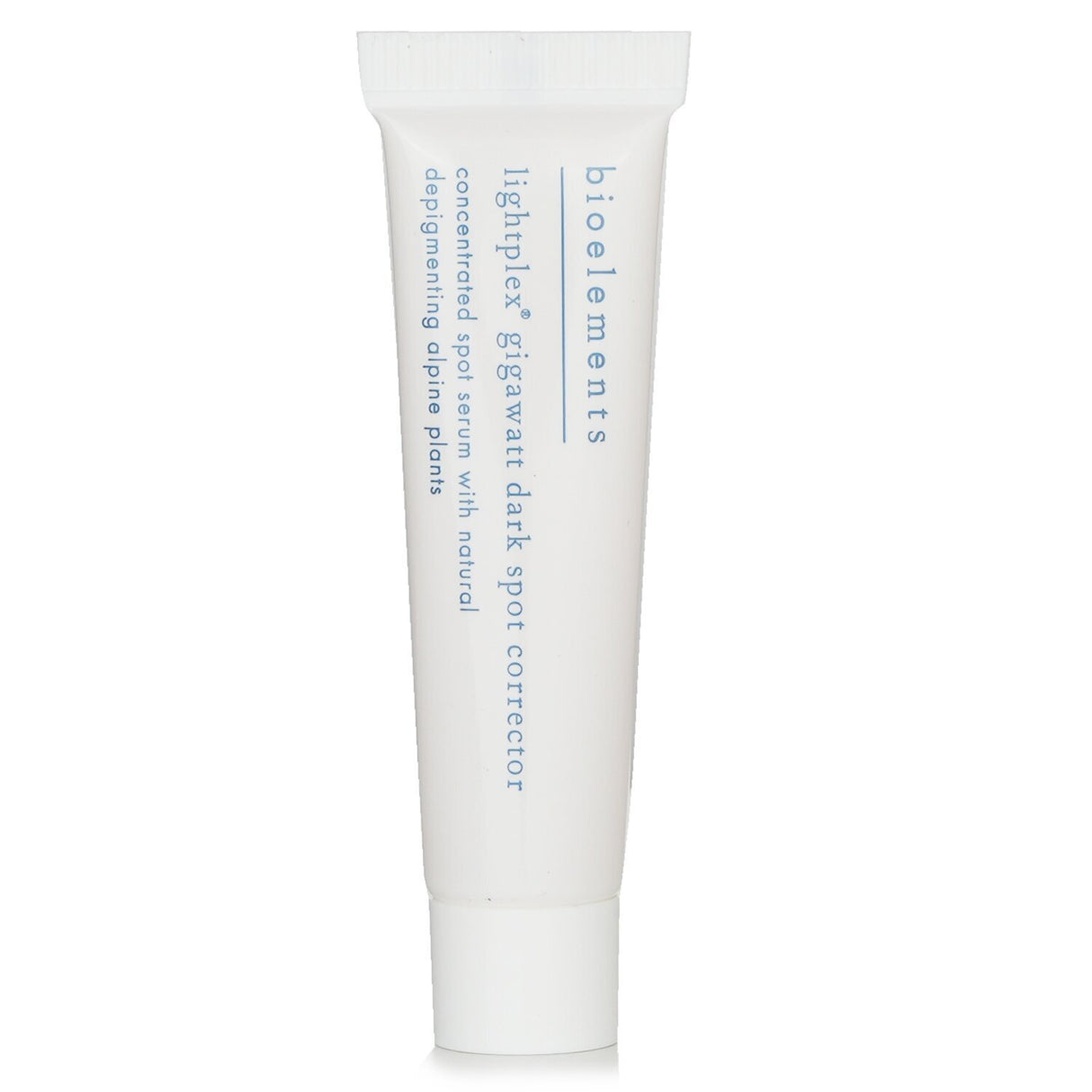 Bioelements LightPlex GigaWatt Dark Spot Corrector, 8.8ml, evens skin tone and fights dark spots with Alpine plant extracts.
