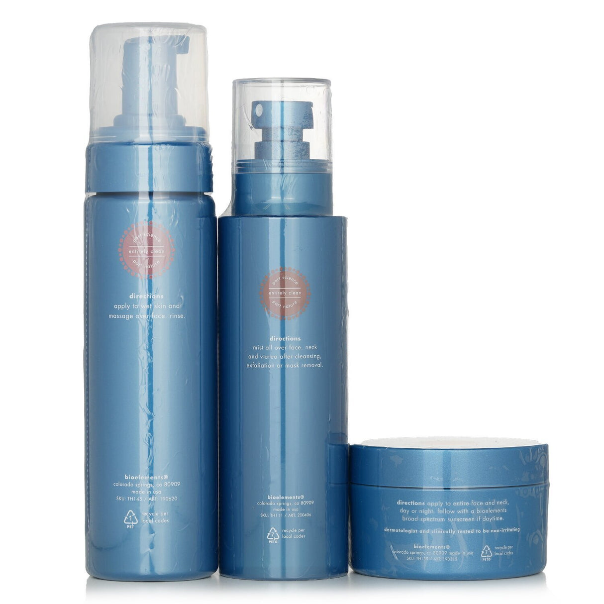 Bioelements - 3-Step Starter For Combination Skin Set - 3pcs