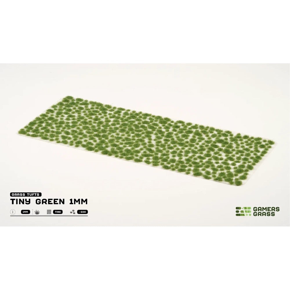 Gamers Grass - Grass Tufts - Tiny Green 1mm - Miniature Figure