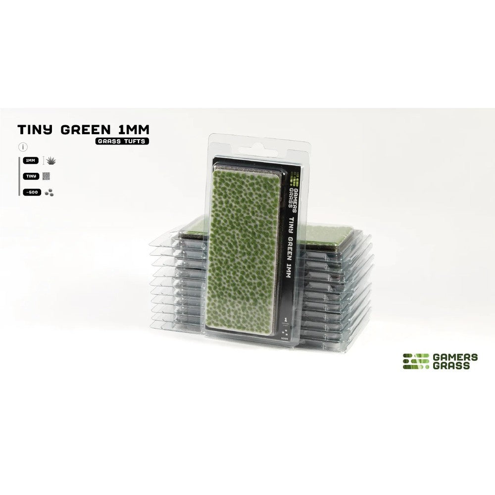 Gamers Grass - Grass Tufts - Tiny Green 1mm - Miniature Figure
