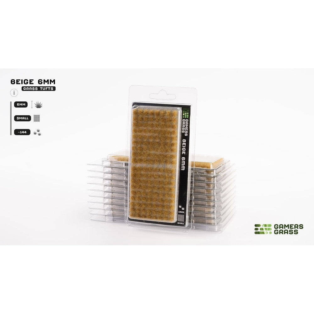 Gamers Grass - Grass Tufts - Beige 6mm - Small - Miniature Figure