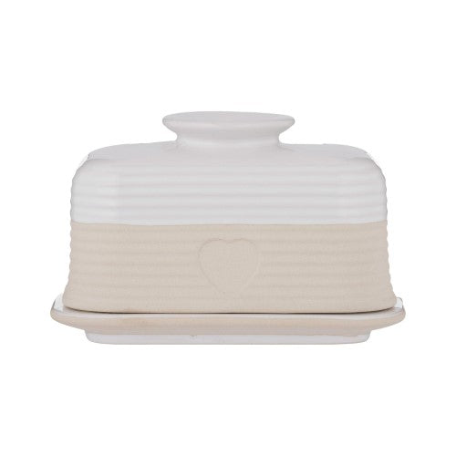 Butter Dish - MASON CASH Rustic Charm (10 x 15.6 x 10.6cm)